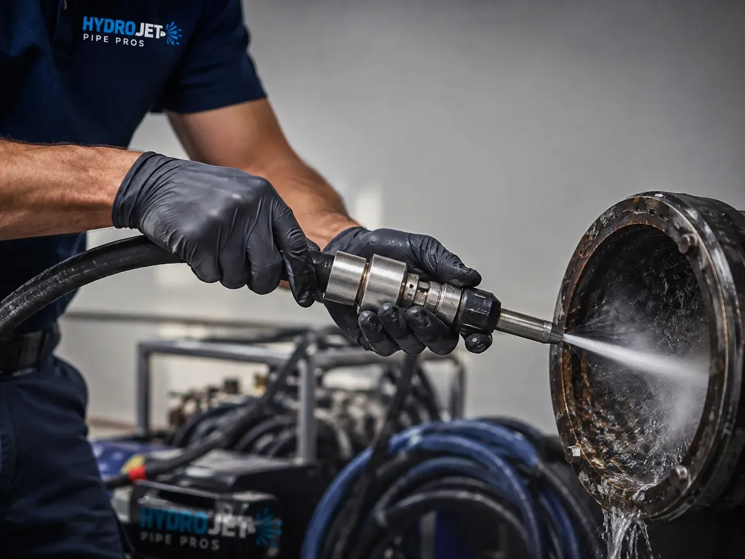Hydro Jet Pipe Descaling in Detroit, TX